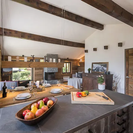 Chalet Capricorne Alpine Chique Sauna *